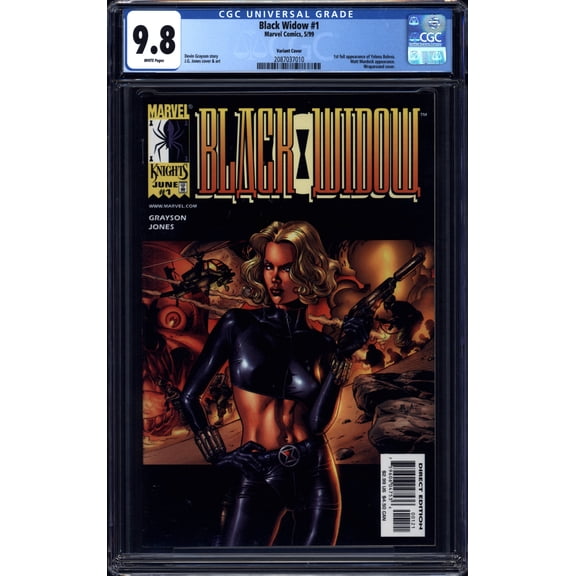 Black Widow #1 - CGC 9.8 Comic Book