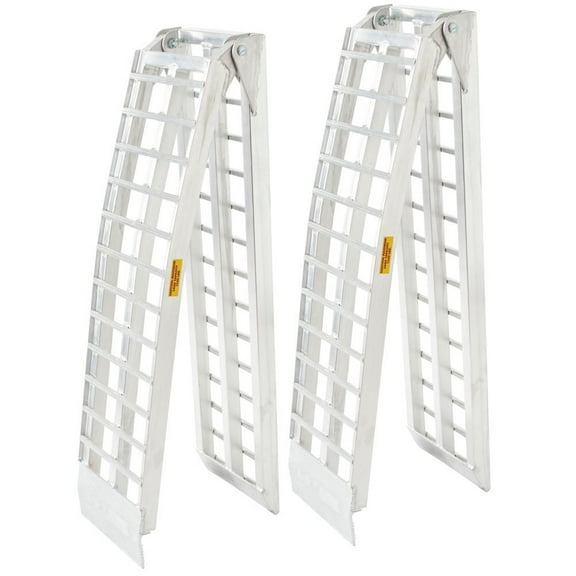 Black Widow AF-9012-HD-2 Aluminum 7' 5in Arched Folding ATV Ramps