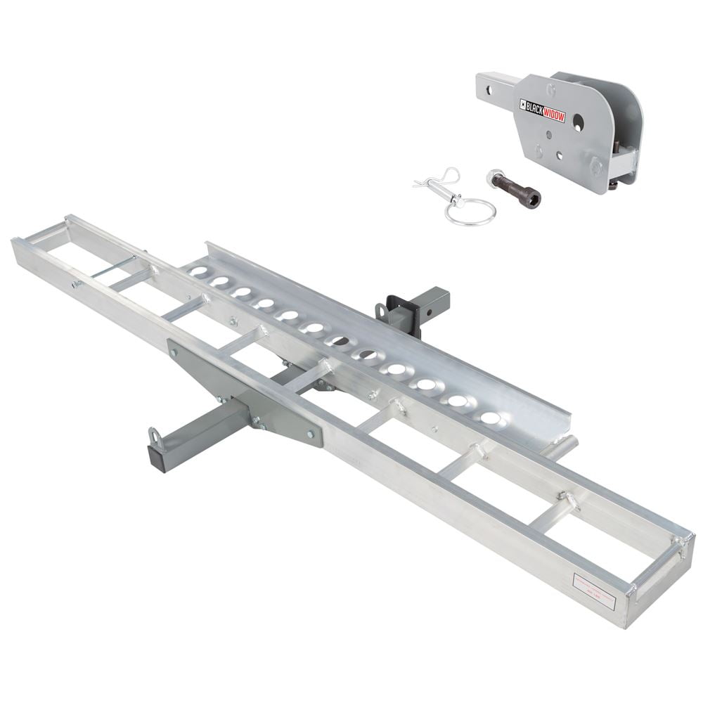Black Widow AMC 400 F Folding Aluminum Hitch Carrier for Dirt
