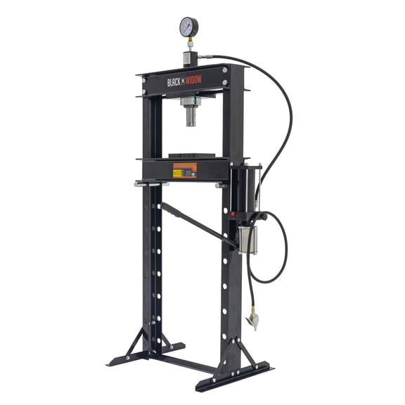 Black Widow BD-PRESS-20A-20 Ton Air-Operated Mechanic Repair Shop Press