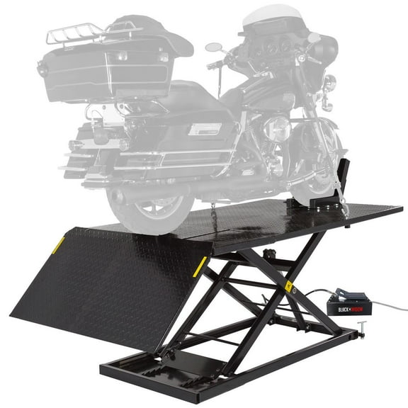 Black Widow BW-1500AO-V2-MC Hydraulic Motorcycle Lift Table