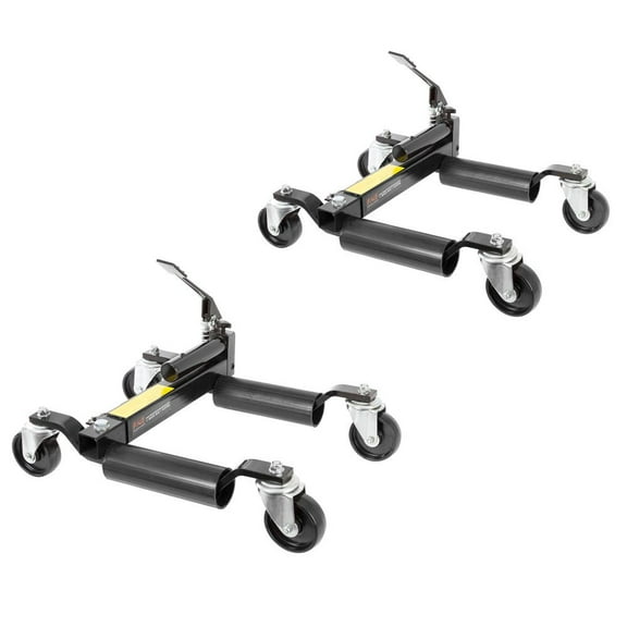 Black Widow BW-CJD-2 Hydraulic Vehicle Jack and Wheel Dollies (Pack oF-2)