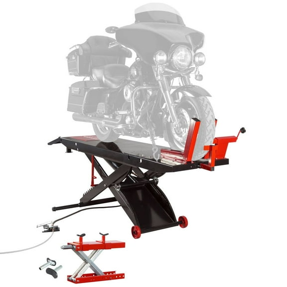 Black Widow BW-PROLIFT-HD Pneumatic ProLift Motorcycle Scissor Lift Table