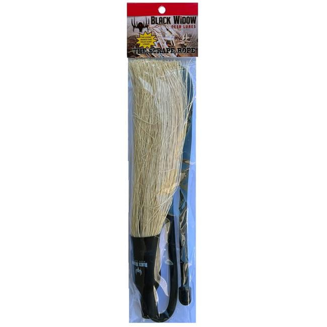 Black Widow Deer Lures Scrape Rope, Brown