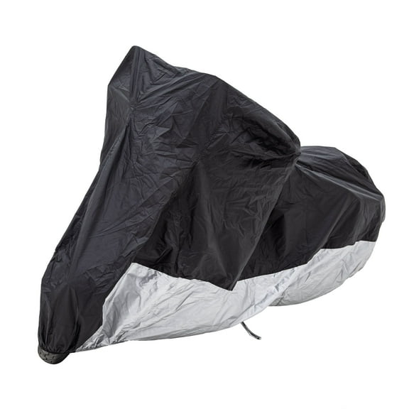 Black Widow Extra-Large 104in L Water-Resistant Motorcycle Storage Cover