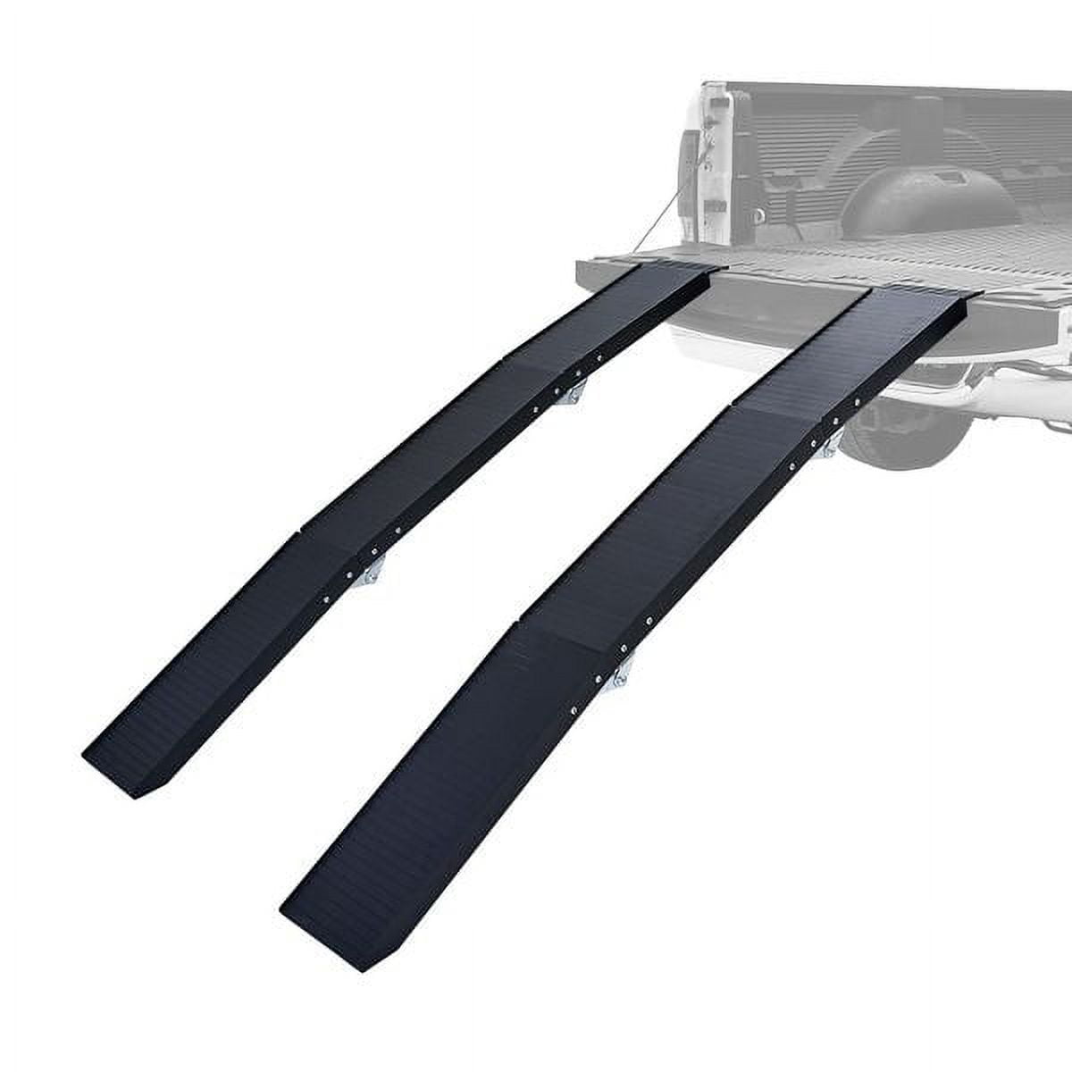Black Foldable Dual Runner Aluminum ATV/UTV Ramps