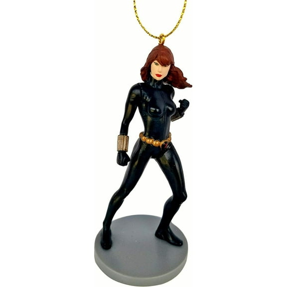 Black Widow Ornament Endgame Figurine Figure PVC Marvel Disney Charm 3 Rare New