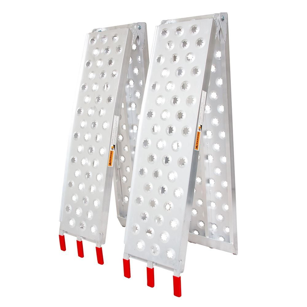 Aluminum Foldable Dual Runner ATV Motorcycle Loading Ramps