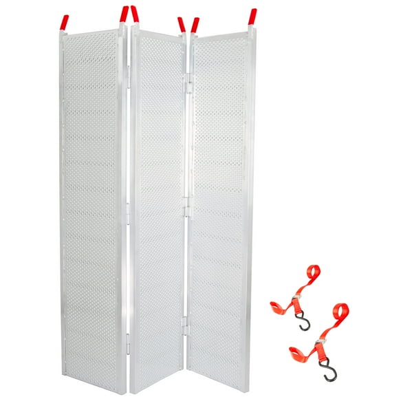 Black Widow Plate-Style Aluminum Extra-Wide Folding ATV Ramp