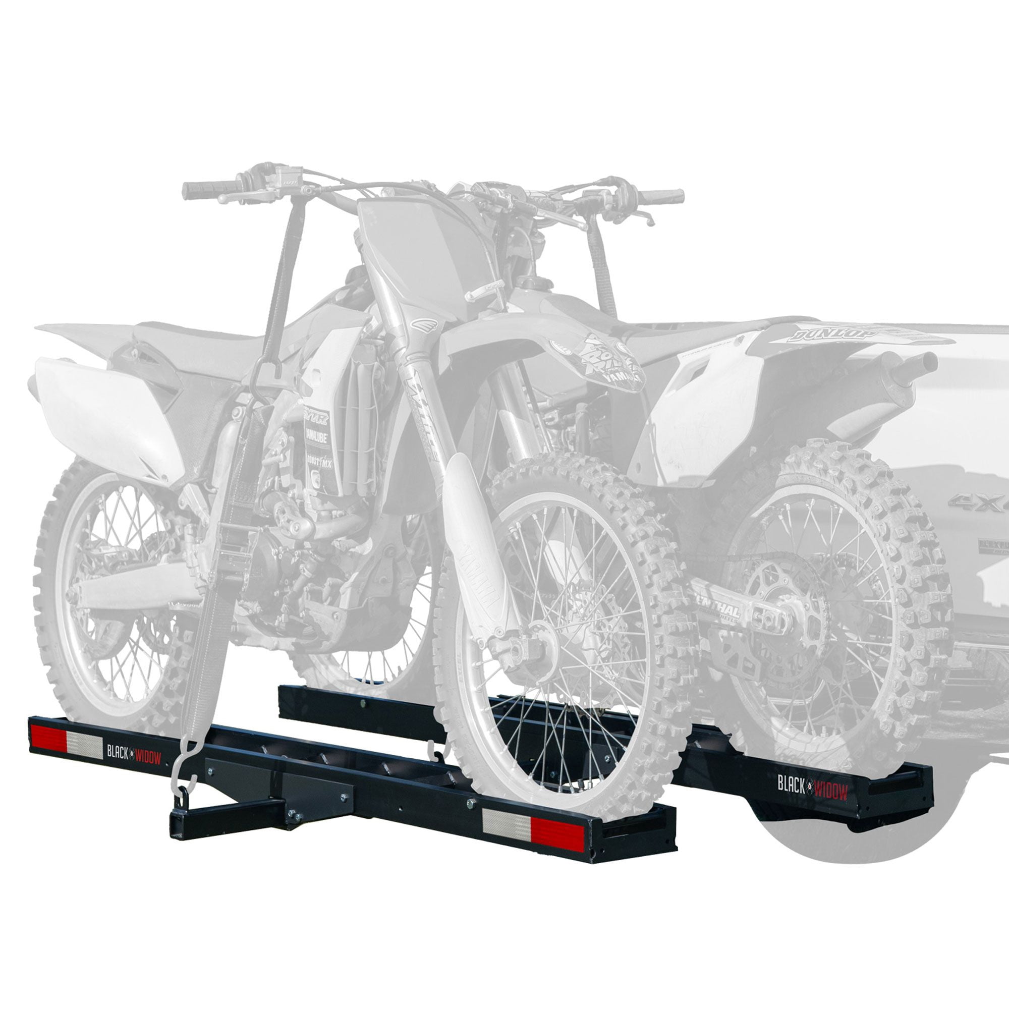 Black Widow, Dirt Bike Rack, 600 lb Capacity, Black Anodized Aluminum ...