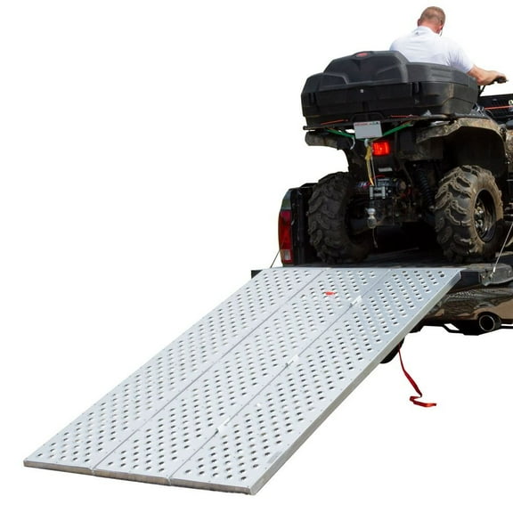 Black Widow Punch Plate Folding ATV Ramp