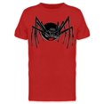 thumbnail image 1 of Black Widow Spider Crawling  T-Shirt Men -Image by Shutterstock, Male Small, 1 of 2