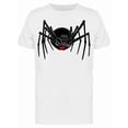 thumbnail image 1 of Black Widow Spider Crawling Tee Men's -Image by Shutterstock, 1 of 2