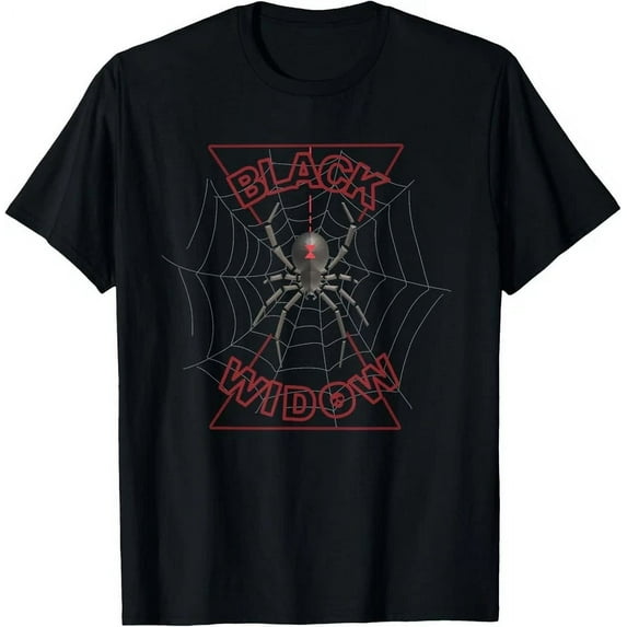 Black Widow Spider T-Shirt Unisex S-5XL Hot Trending Shirt, Vintage Birthday Gift