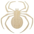 thumbnail image 1 of Black Widow Spider Wood Shape Unfinished Piece Cutout Craft DIY Projects - 4.70 Inch Size - 1/4 Inch Thick, 1 of 7