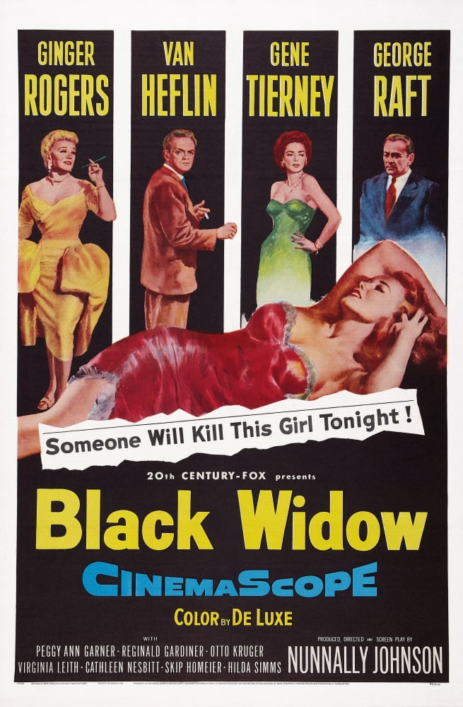 Black Widow U Canvas Art - (11 x 17)