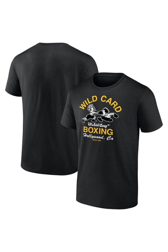 Black Wild Card Boxing "It Ain't Easy" T-Shirt
