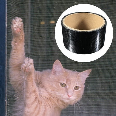 Black Window Screen Repair Tape 5Cmx2M, Fiberglass Self-Adhesive Patch, By Meiiso, Large Inventory!