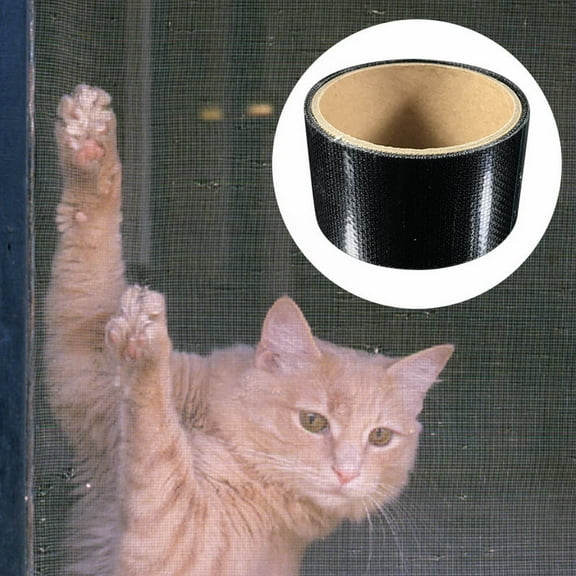 Black Window Screen Repair Tape 5Cmx2M, Fiberglass Self-Adhesive Patch, By Meiiso, Large Inventory!