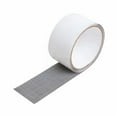 thumbnail image 1 of Strong Adhesive Waterproof Fiberglass Screen Tape Weatherproof Mesh Repair, Screen Repair Tape Magic Mesh, Window Screen Tape, Perfect for Covering Windows or Doors Pet Mesh Cage Tears Holes(Black), 1 of 9