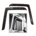 thumbnail image 2 of TORQUE TRFT124 Black Window Stone Shield For 2008-2017 Freightliner Cascadia Trucks 2 of 6