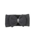 thumbnail image 1 of Black Winter Headband With Bow by Ganz, 1 of 1