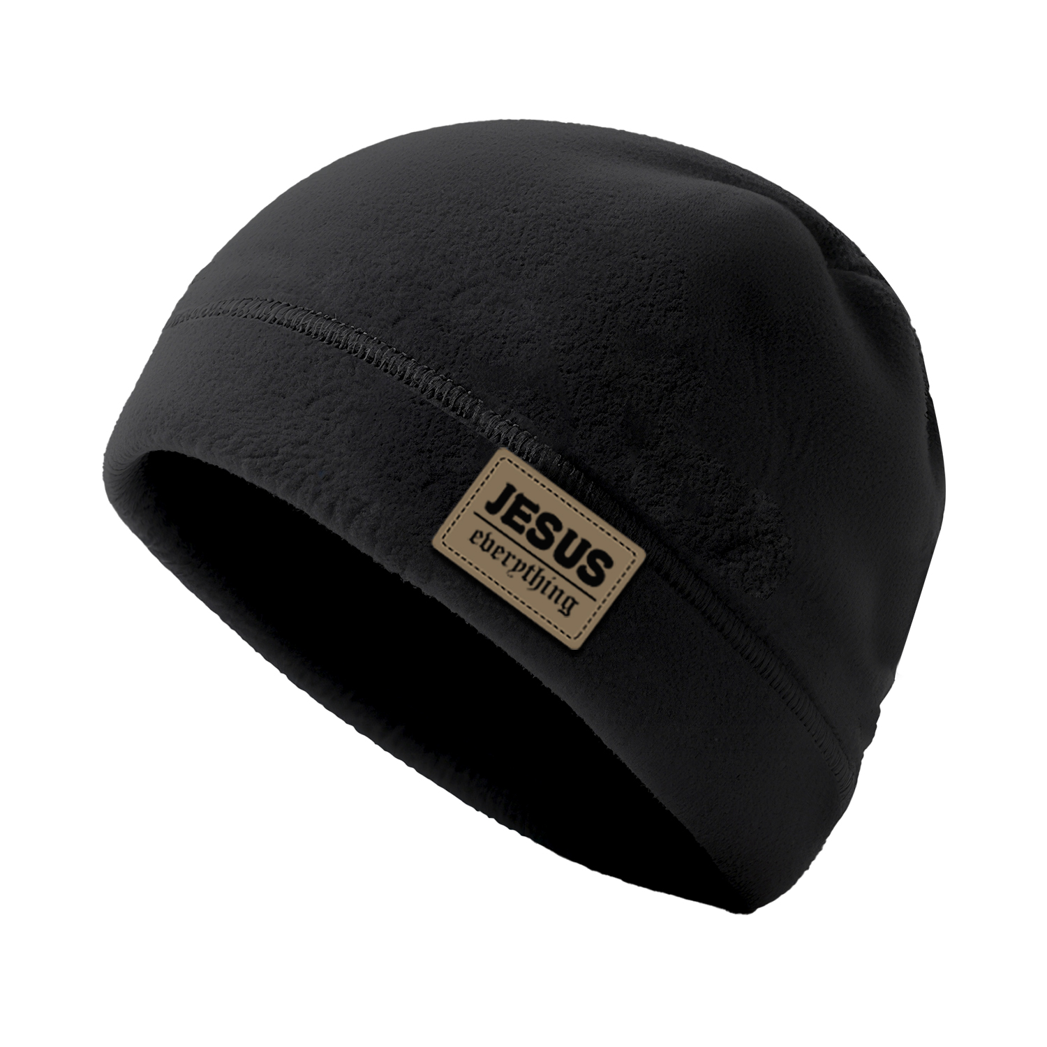 Black Winter Unisex Velvet Skull Caps Beanie Head Cap Hats for Men