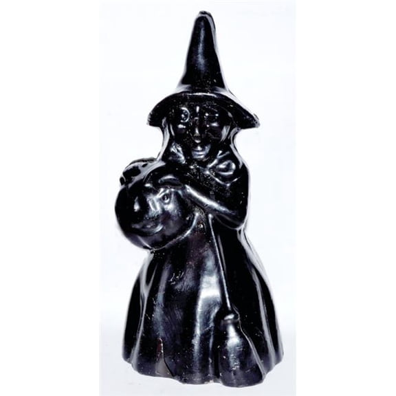 Black Witch Candle - 8 in. - Decorative Halloween Accent