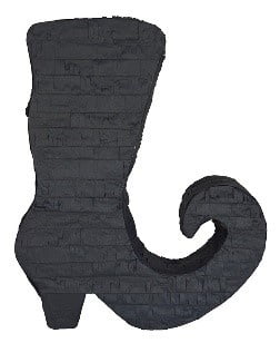 Black Witch's Boot Pinata