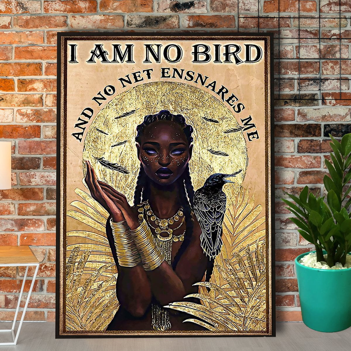 Black Woman I Am No Bird And No Net Ensnarse