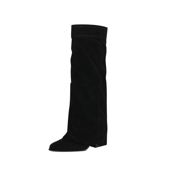 Black Women Boots With Versatile Look Comfortable For Multiple Occasions