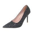 thumbnail image 1 of Black Women Evening Heels Elegant Design Comfortable For Special Occasions, 1 of 5