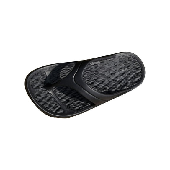 Black Women Men Same Style Flip Flops Clip Toe Open Toe Soft Bottom Nylon Spandex Upper Beach Couple Spring Summer