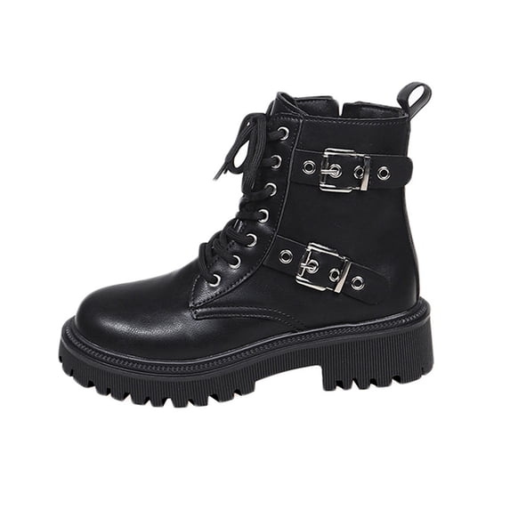 Betastella Women's Vintage Victorian Ankle Boots - Chunky Kitten Heel Booties With Side Zipper