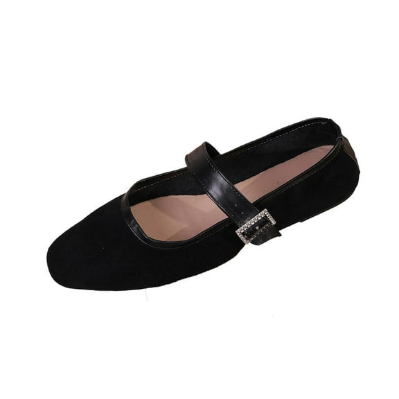 Black Women Stylish Casual Breathable Low Cut Flat Shoes For Daily Use In Various Settings