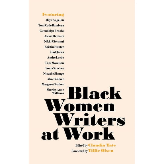 Black Women Writers at Work, (Paperback)
