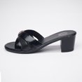 thumbnail image 1 of Black Women heels (Slip-on), 1 of 2