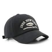 Black Women's Baseball Caps, Men Baseball Cap Sun Protection Baseball Cap Adjustable Size For Running Workouts And Outdoor Activities In All Seasons,Women's Accessories Baseball Caps