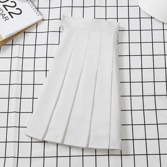 Black Women‘s High Waist Summer Clothes Vintage Korean Harajuku Red A Line Mini Eam School Pleated Short Skirts For Women