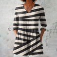 thumbnail image 1 of Black Women's Long Sleeve T-shirt, 2025 New Women'S Summer Printed Group Shirt Women'S Linen V Neck Casual Shirt,Women's Long sleeve T-shirt XL, 1 of 3