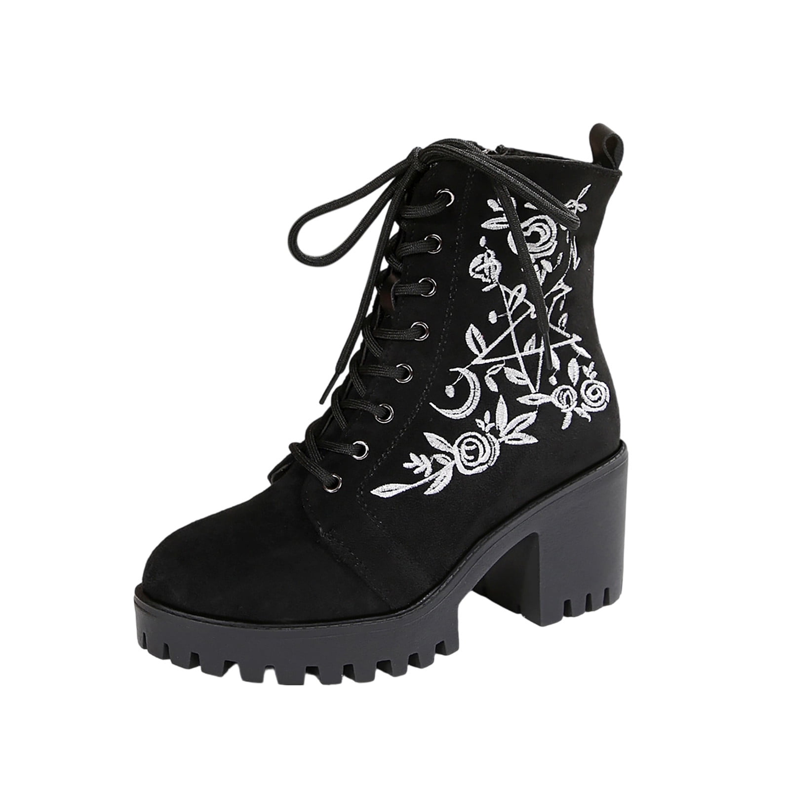 Snake print leather ankle boot by H