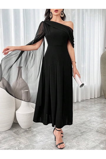 Overlay Evening Dress