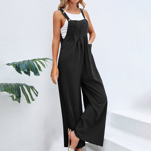 Black Womens Sweatpants Popular Women's Pants Solid Color Women's Casual Pants Overalls Casual Pants Women