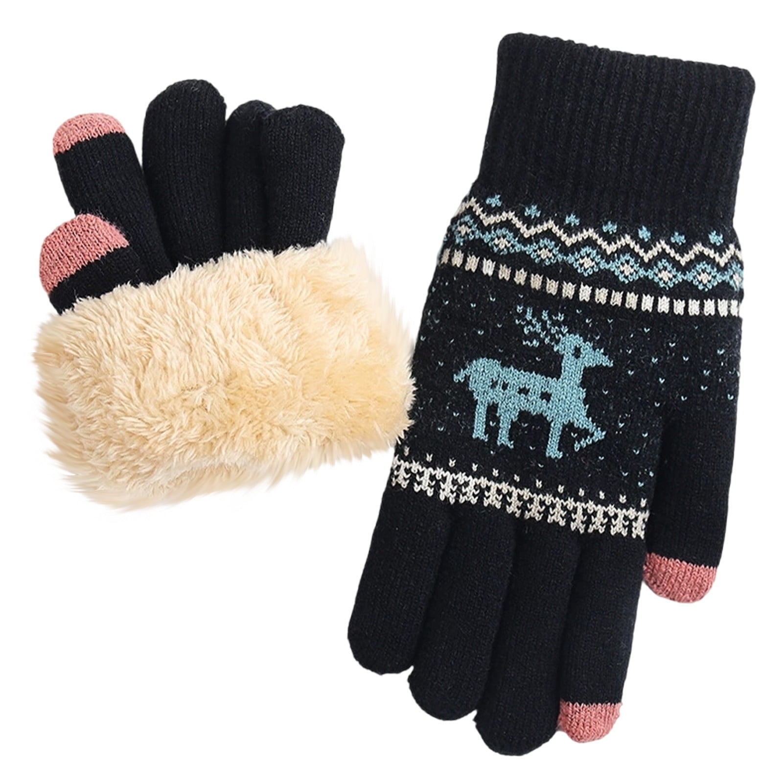 Lommers Handschoenen Panter Blauw | Lommers Lederwaren