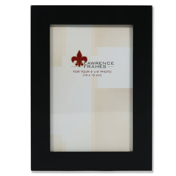Black Wood 4x6 Picture Frame