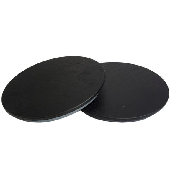 Black Wood Candle Lid - Fits our 9.5 oz. Monticiano Candle Making Supplies (Box of 12) FREE SHIPPING