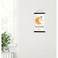 thumbnail image 1 of Black Wood, Canvas Sign, Sweet Dreams Kids Nursery Print Moon Stars , Lightweight Ready to Hang Wall Hanging, 9x15-Inch, 1 of 3
