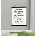 thumbnail image 1 of Black Wood Canvas Sign Wall Hanging A Woman With All Sons Wall Art Sign 23x30-Inch, 1 of 4