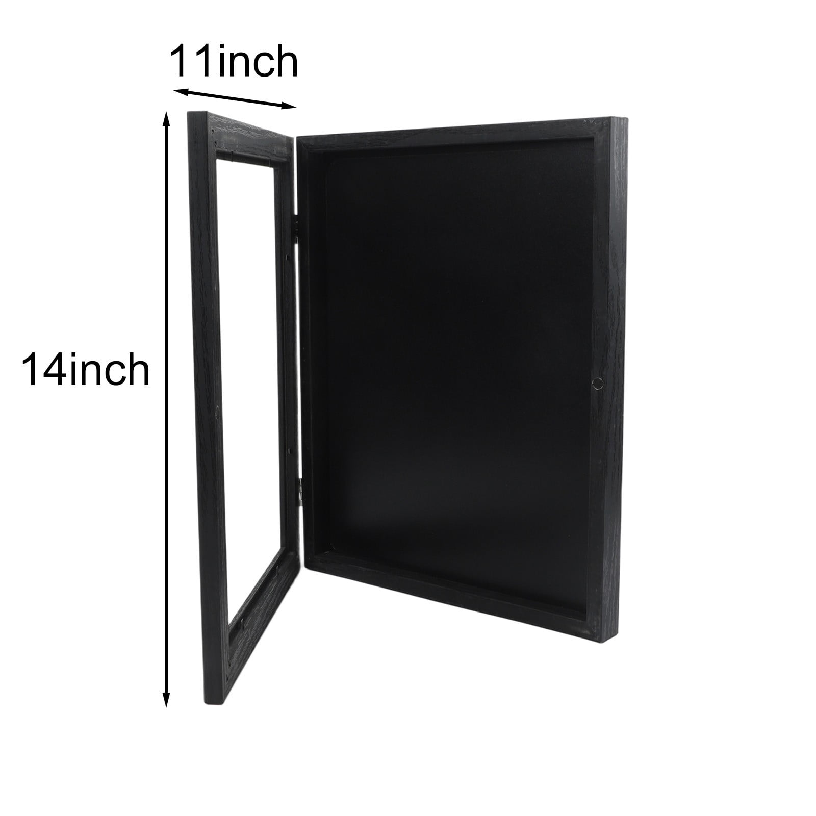 Black Wood Picture Frame For Jersey For Display, 11X14 Inches Wall ...