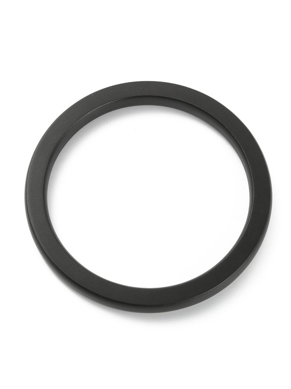 Black Wood Round Ring bag Handles for bag Handle Replacement Accessories Ring 13.9x1.2cm Inner Diameter: 11.35cm